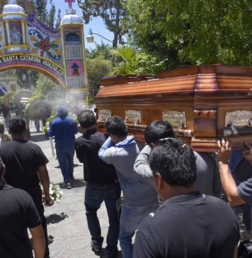 Despiden a alcalde asesinado en M&eacute;xico en medio de un gran dispositivo de seguridad