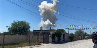 Explosión en San Luis Potosí deja muertos a agentes de Guardia Civil México Explosión en San Luis Potosí deja muertos a agentes de Guardia Civil México