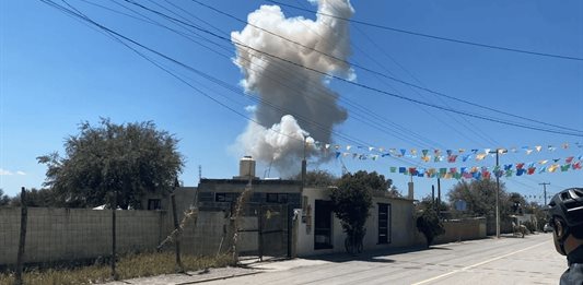 Explosión en San Luis Potosí deja muertos a agentes de Guardia Civil México
