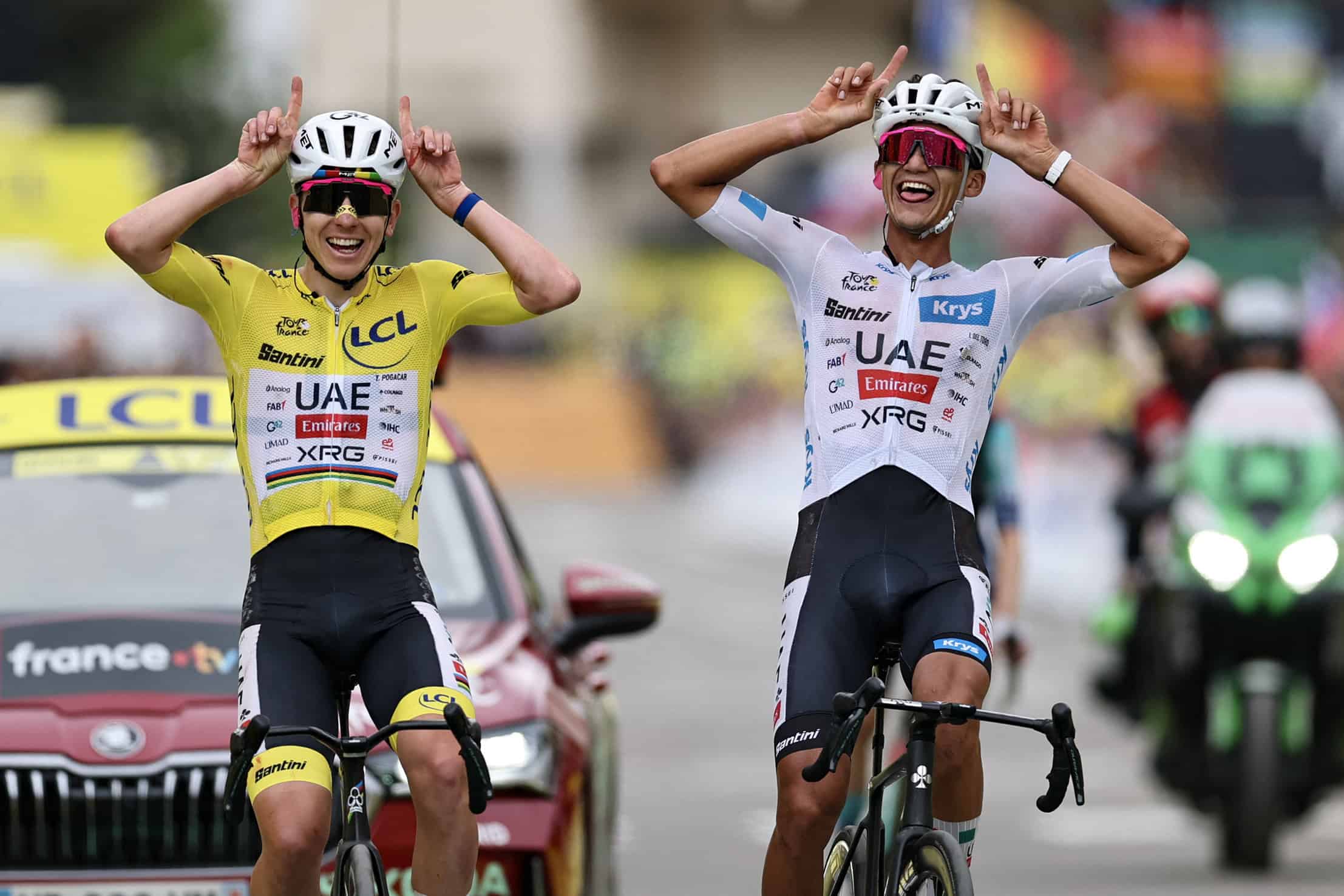 Del Toro y Seixas piden cita para el futuro en el Tour