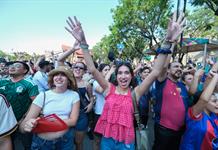 Nueve millones en 13 ciudades abarrotaron las zonas de aficionados durante el Mundial