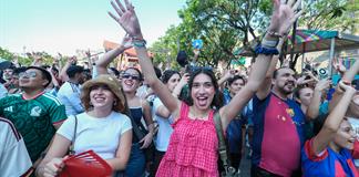 Nueve millones en 13 ciudades abarrotaron las zonas de aficionados durante el Mundial