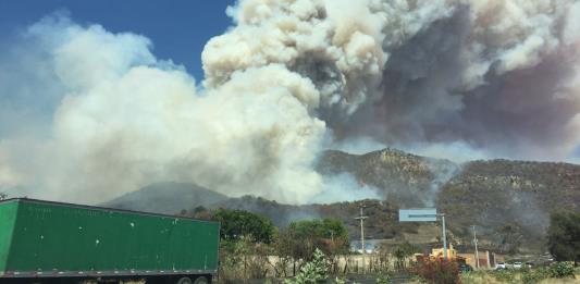 Incendio en el Tepopote no representa riesgo para Bosque de La Primavera, señalan autoridades