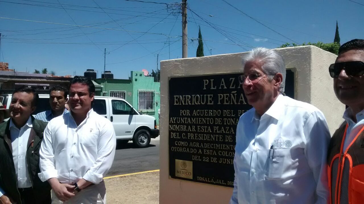 Plaza Enrique Peña Nieto Tonalá Jalisco