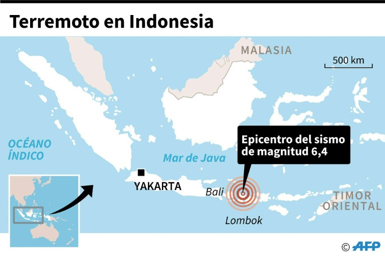 Senderistas atrapados Indonesia