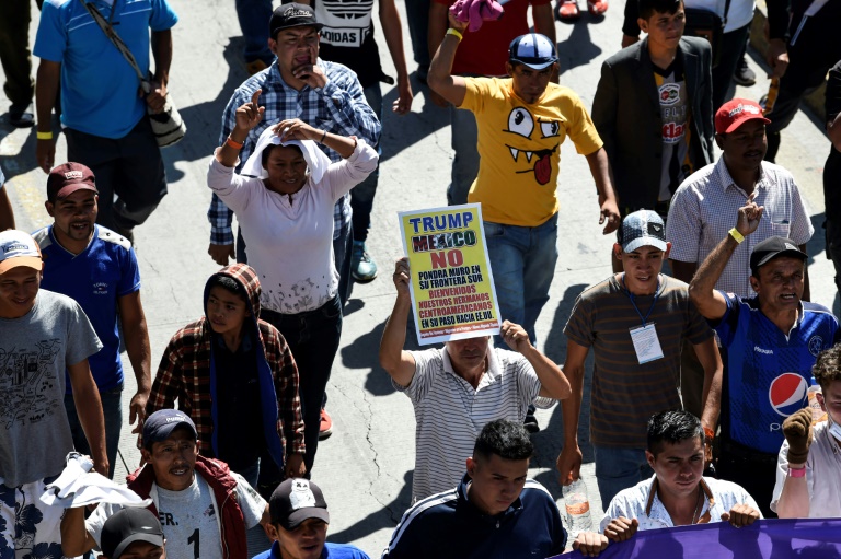 Caravana de migrantes Ciudad de México Estados Unidos