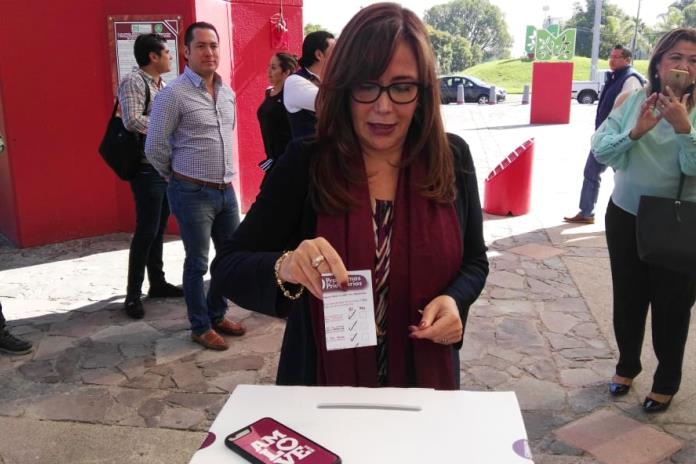 Consultas ciudadanas de AMLO son temas de participación para la ciudadanía: presidenta Morena