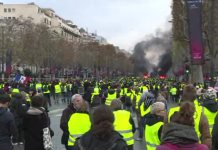 Disturbios en Burdeos y Toulouse durante protestas de los chalecos amarillos