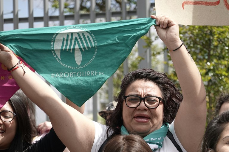 despenalización aborto Ecuador