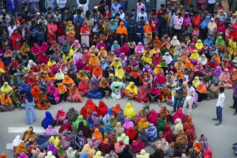 despidos protestas talleres textiles Bangladés