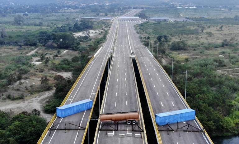 Bloqueo puente Venezuela
