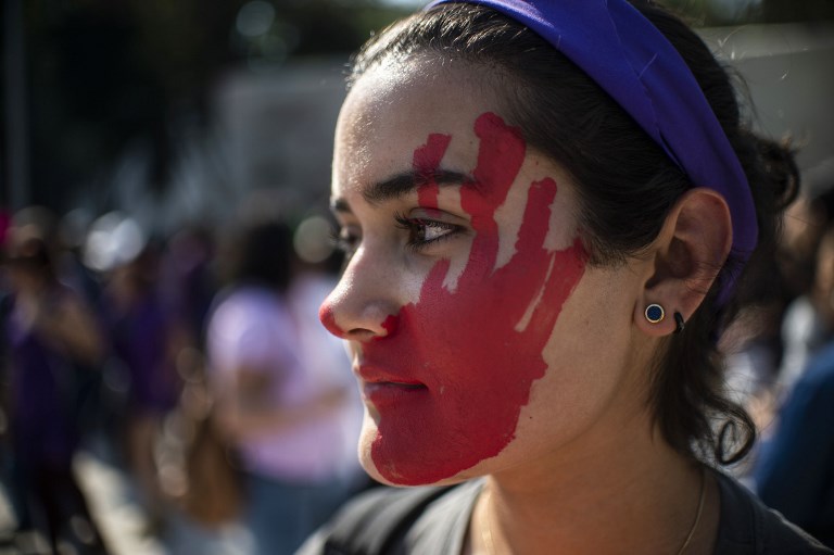 mujeres lucha