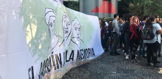 Tres árboles de memoria para los estudiantes de cine desaparecidos