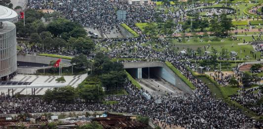 Los jóvenes en la línea del frente en Hong Kong, sin líderes ni ilusión