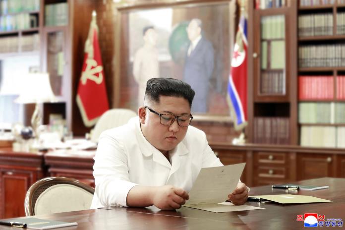 El líder norcoreano, Kim Jong Un, recibe una excelente carta de Trump