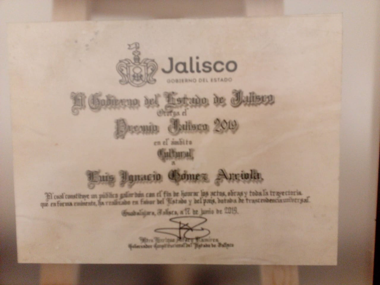 ganadores Premio Jalisco 2019