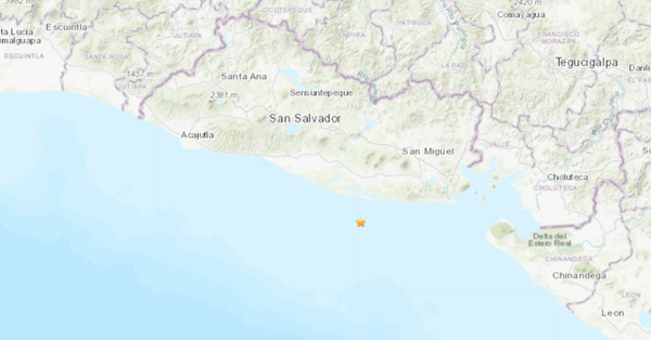 sismo Salvador junio 2019
