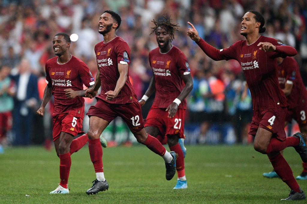 Liverpool Supercopa de Europa 