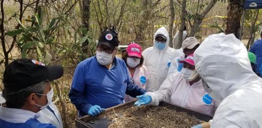 Encuentran 75 bolsas con restos humanos en La Primavera