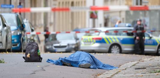 Dos muertos en un tiroteo en plena calle en la ciudad alemana de Halle