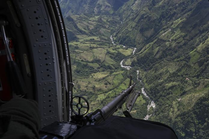 Declaran en estado de desastre helicóptero desaparecido en Colombia