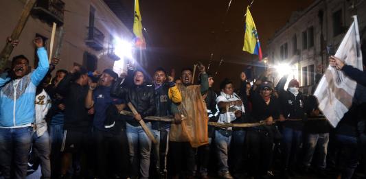 Los indígenas toman Quito y ponen en jaque al gobierno de Moreno