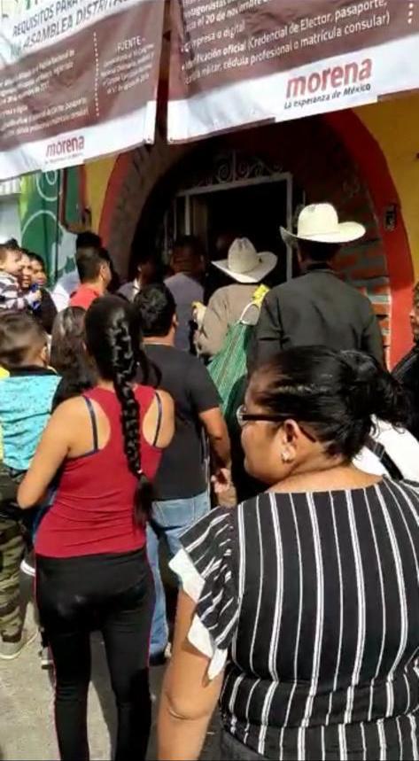 Revientan asambleas de Morena en Jalisco