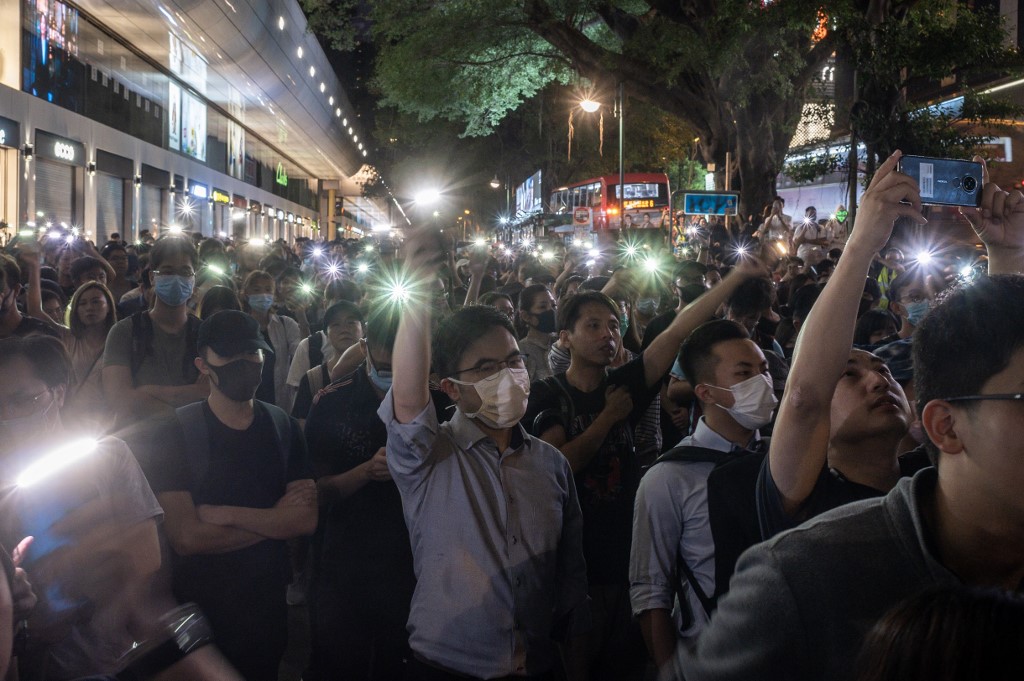 protestas multitudinarias Hong Kong