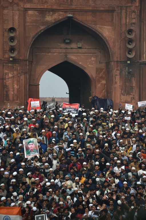 protestas en India
