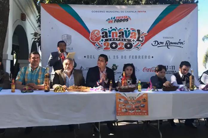 Presentan programa para Carnaval de Chapala 2020