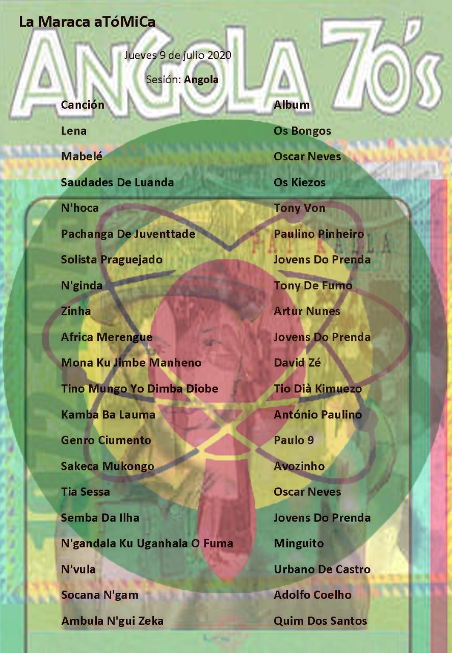 La Maraca Atómica - Ju. 09 Jul 2020 - Sesión: Angola