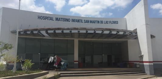 Hospital Materno Infantil San Martín de Las Flores en completo abandono