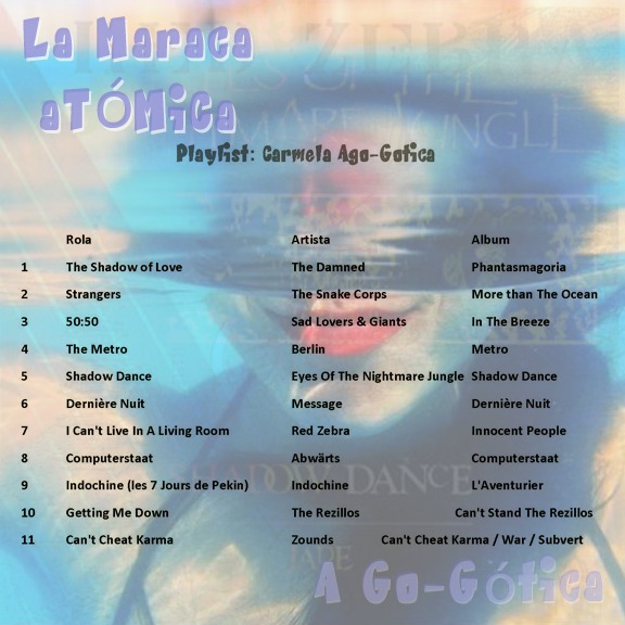 La Maraca Atómica - Mi. 09 Dic 2020 - Playlist A Go-Gótica