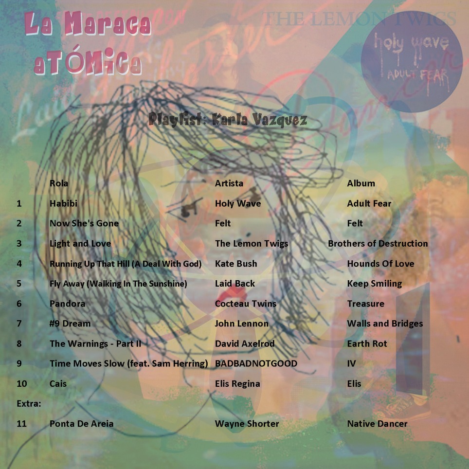 La Maraca Atómica - Mi. 16 Dic 2020 - Playlist: Karla Vázquez