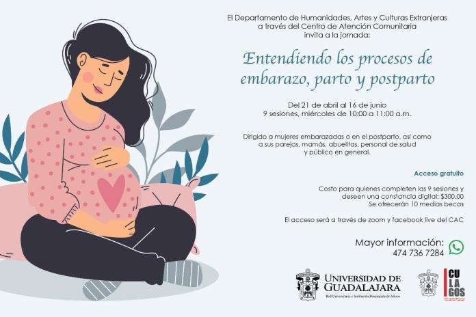 CULagos invita a la Jornada “Entendiendo los procesos de embarazo, parto y postparto.
