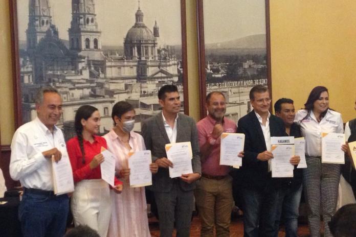Candidatos a Guadalajara realizan promesas para frenar la inseguridad en el Centro Histórico