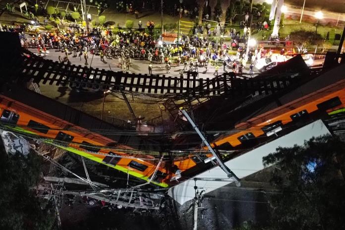 23 muertos y 65 hospitalizados al desplomarse vagón de Línea 12 en CDMX