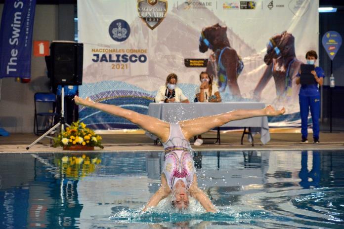 Medallas para Jalisco en natación artística de Juegos Nacionales CONADE