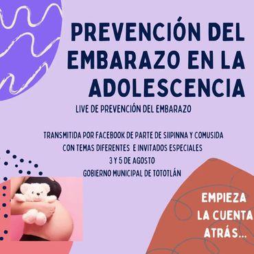 Se realizaron talleres en el municipio de Tototlán para prevenir el embarazo en la adolescencia.