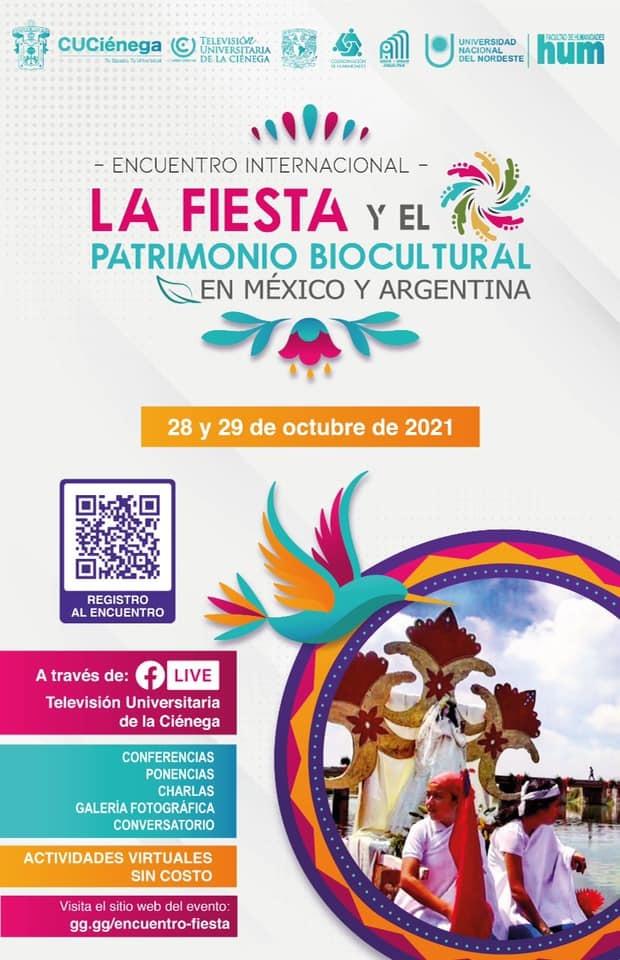 Realizarán el primer  encuentro internacional de la fiesta y el patrimonio biocultural en México y Argentina.