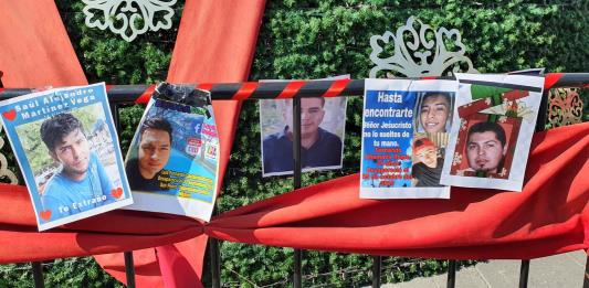 Visibilizan a los desaparecidos en el marco del festival navideño de Guadalajara