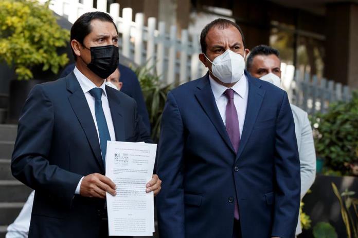 Cuauhtémoc Blanco presenta denuncia contra narcopolíticos ante FGR
