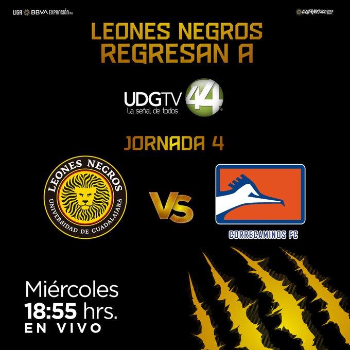 Leones Negros 0 Vs Correcaminos 3- Mi. 26 Ene 2022