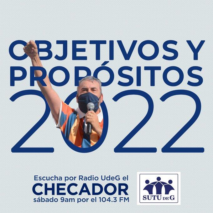 El Checador - Sa. 19 Feb 2022 - Mtro. Jesus Becerra: Objetivos y propositos 2022
