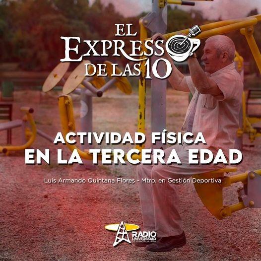 ACTIVIDAD FÍSICA EN LA TERCERA EDAD - El Expresso de las 10 - Mi. 02 Feb 2022