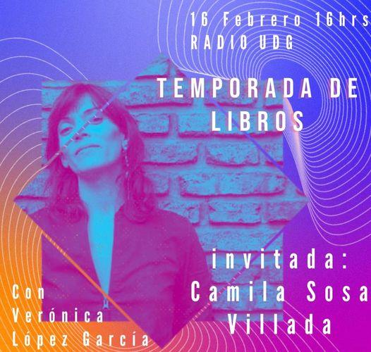 Temporada de Libros - Mi. 16 Feb 2022 - Camila Sosa Villada
