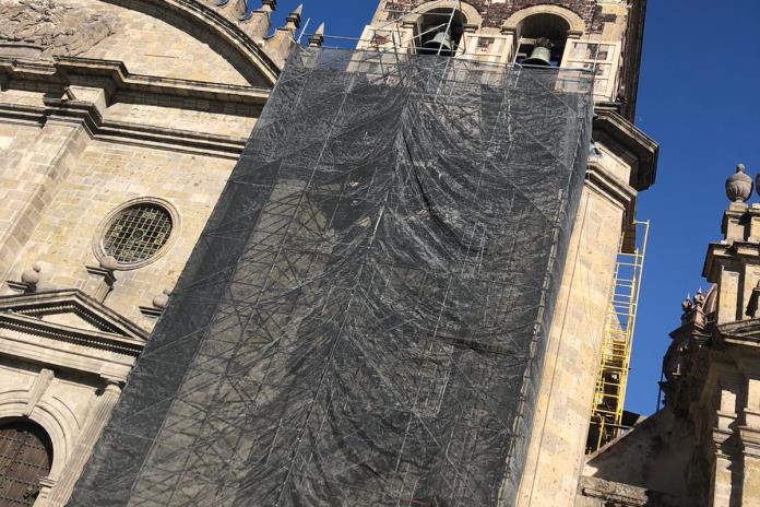 En Junio terminan las obras de restauración de la Catedral de Guadalajara