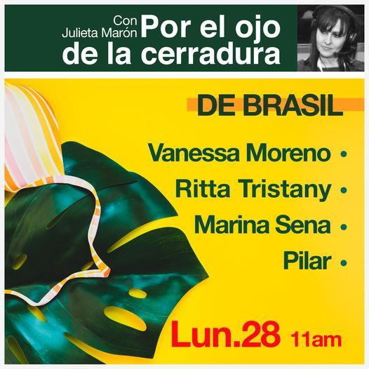 Por el Ojo de la Cerradura - Lu. 28 Mar 2022 - música desde Brasil