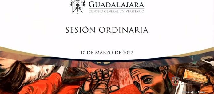 Consejo General Universitario SESIÓN ORDINARIA - Ju. 10 Mar 2022