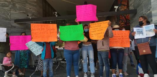 Vecinos desalojados del Arroyo Seco exigen reconstrucción de viviendas a Zapopan